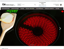 Tablet Screenshot of elektrogeraete-leipzig.de